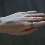 Кольцо из агата “Сумерки”